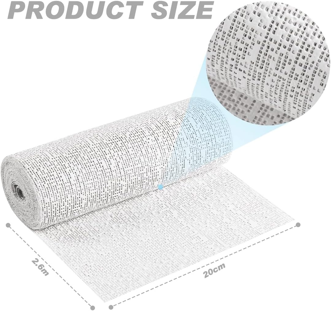 Plaster Cloth 5 Pack Plaster Gauze Bandage Roll Plaster of Paris for Crafts Belly Cast Art Project Mask Making Sculptures and Body Casts, 7.9inch X 106 inch