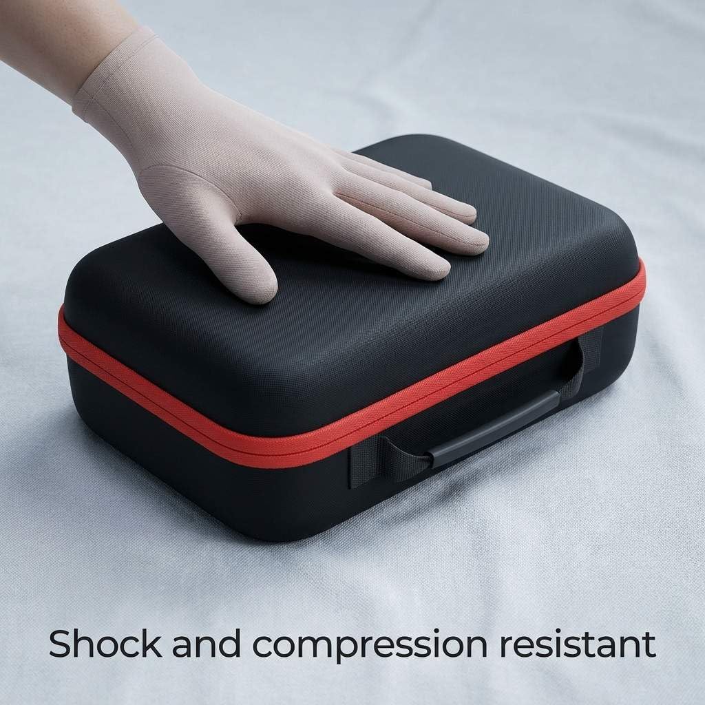 Compact Tool Storage Case 33×22.5×9cm – Shock‑Resistant Portable Organizer for Small Tools, Accessories & Sharpeners
