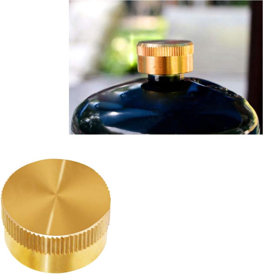 Solid Brass Refill Propane Bottle Cap Universal for All 1 LB Gas Tank Cylinder Sealed Protect Cap Pack of 12