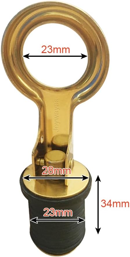 Rubber Drain Plug Snap Handle