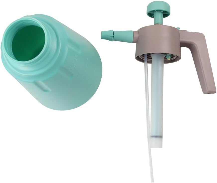 68oz/0.5Gallon Mint Green Garden Pump Sprayer with Safety Valve Portable Yard & Lawn Sprayer for Spraying/Watering/Home Cleaning/Car Washing