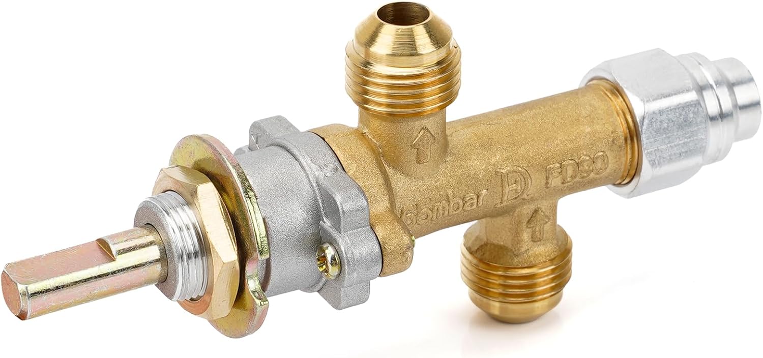 Low Pressure Propane Gas Flame Failure Safety Control Valve Kit Fits for Fireplace, Fire Pit, Heater