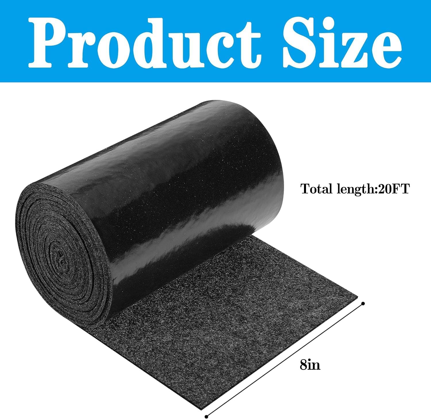 Boat Trailer Bunk Carpet - Marine Trailer Bunk Carpet - Trailer Boat Bunk Padding for Outdoor Boat Trailer Jet Ski Ramp Garage Dock