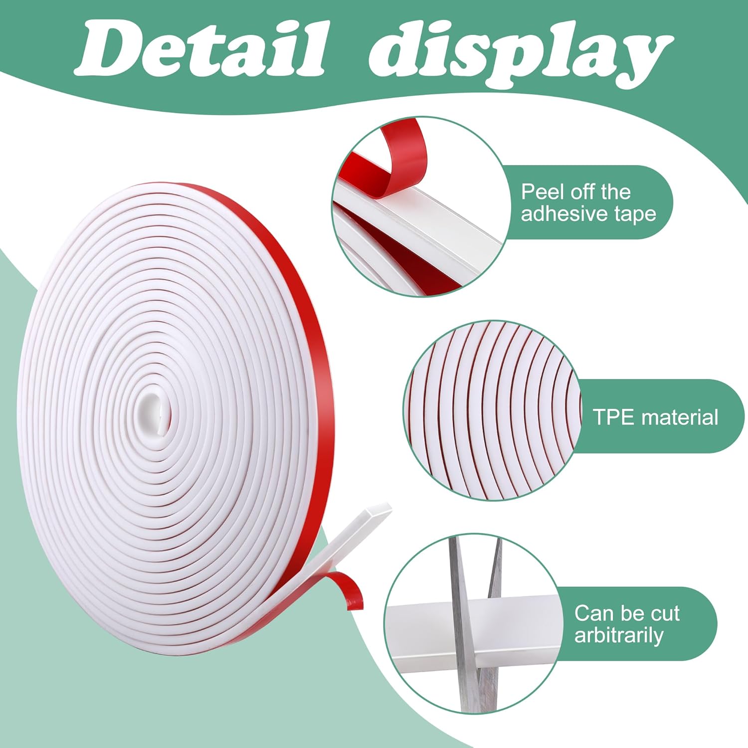 33 Ft Window Grille Inserts Grid Kit- TPE Self-Adhesive Peel and Stick Trim Molding- Flexible Moulding Trim Grid Inserts for Windows Door Frames Home Decoration