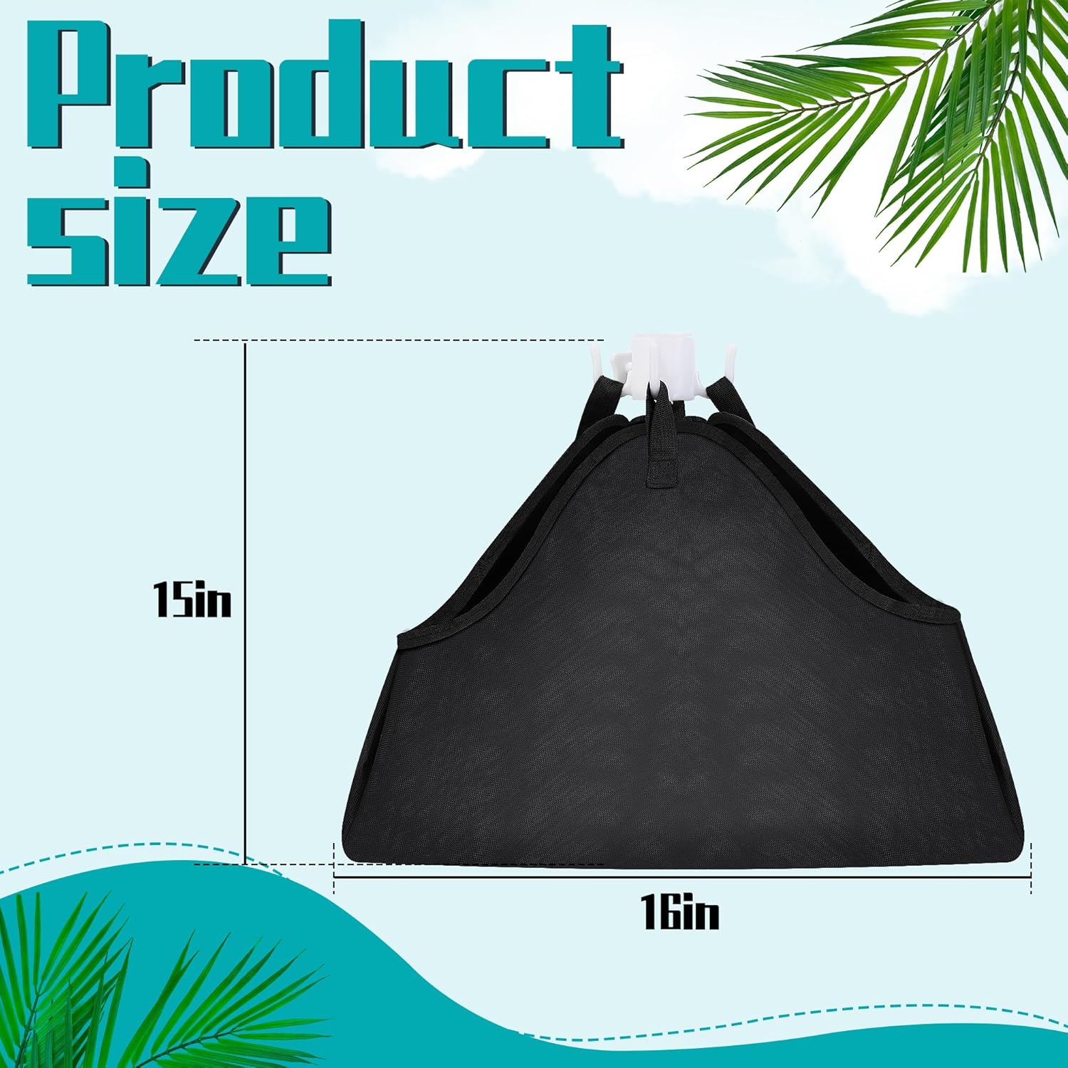 1 Set Beach Umbrella Base Weight- 600D Oxford Cloth Sun Umbrella Fillable Weights Sand Bags- Heavy Duty Beach Umbrella Stand Sand Anchor for Outdoor Patio Garden