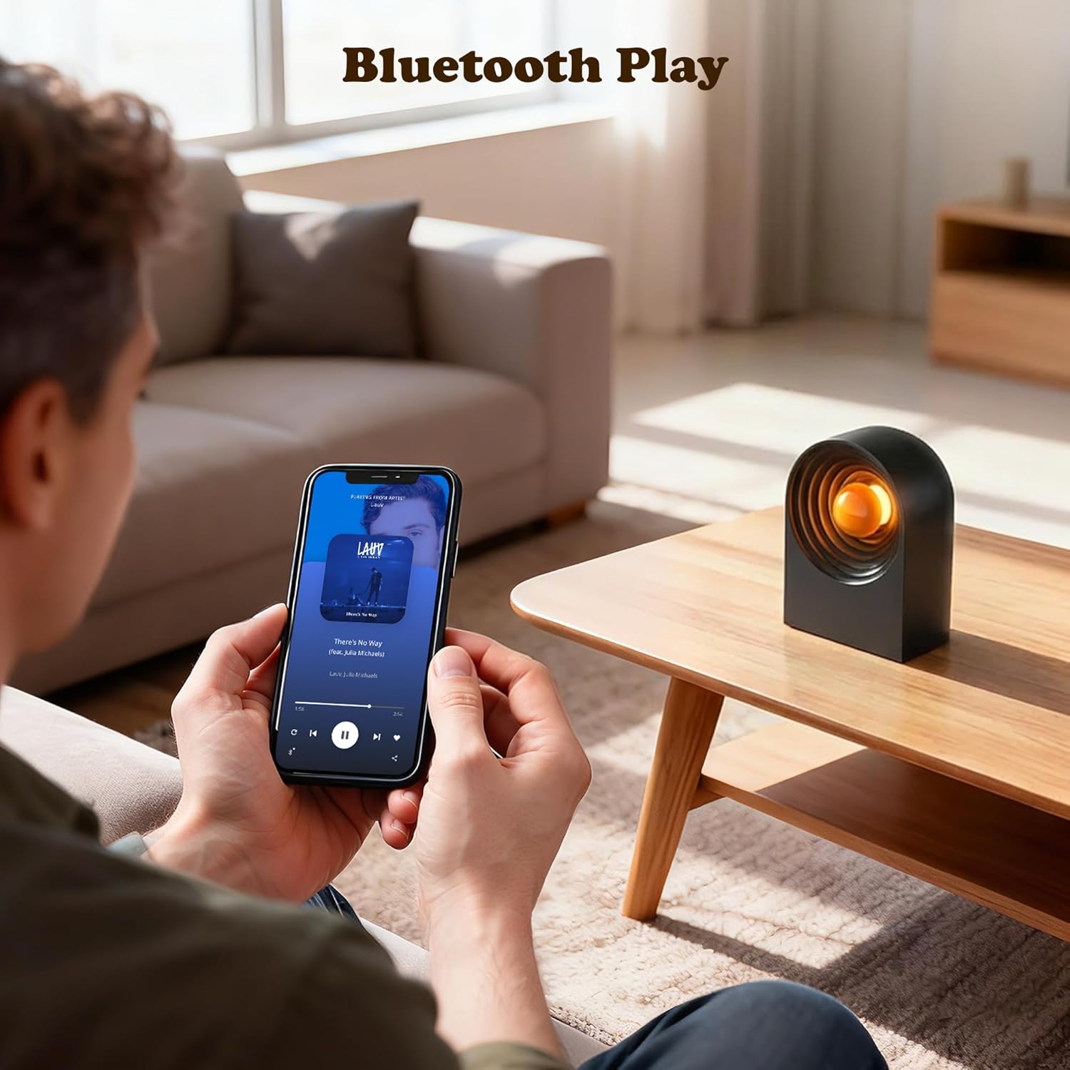 Cute Capybara Night Light and White Noise Sound Machine with Bluetooth Functionality for Bedroom Living Room Squishy Capybara Stuff Boys Girls Gifts Black