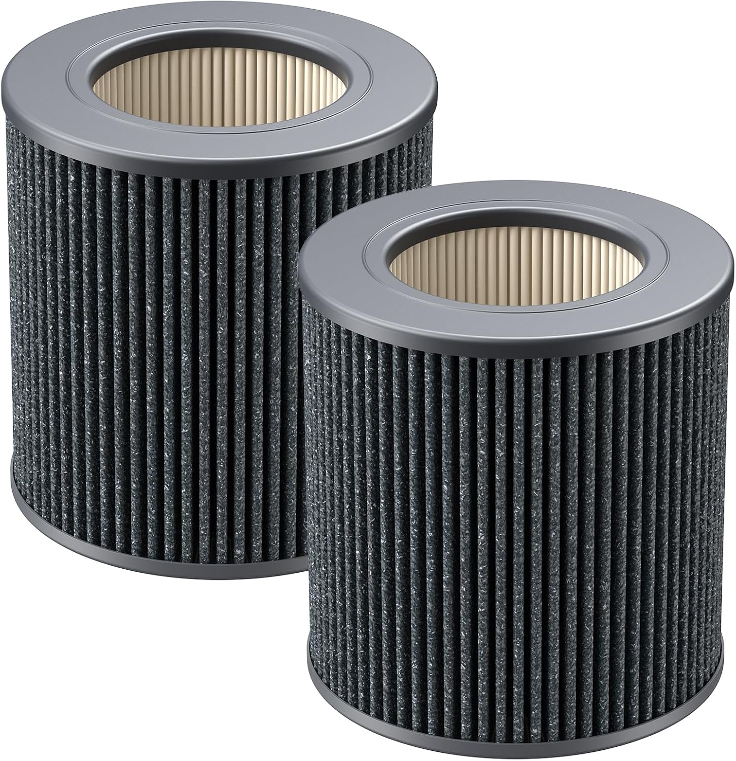 Air Mini Replacement Filter Compatible with Molekule Air Mini and Air Mini+ Air Purifiers,3-in-1 HEPA and Activated Carbon Filter for Home, Dust, Smoke & VOCs, 2-Pack