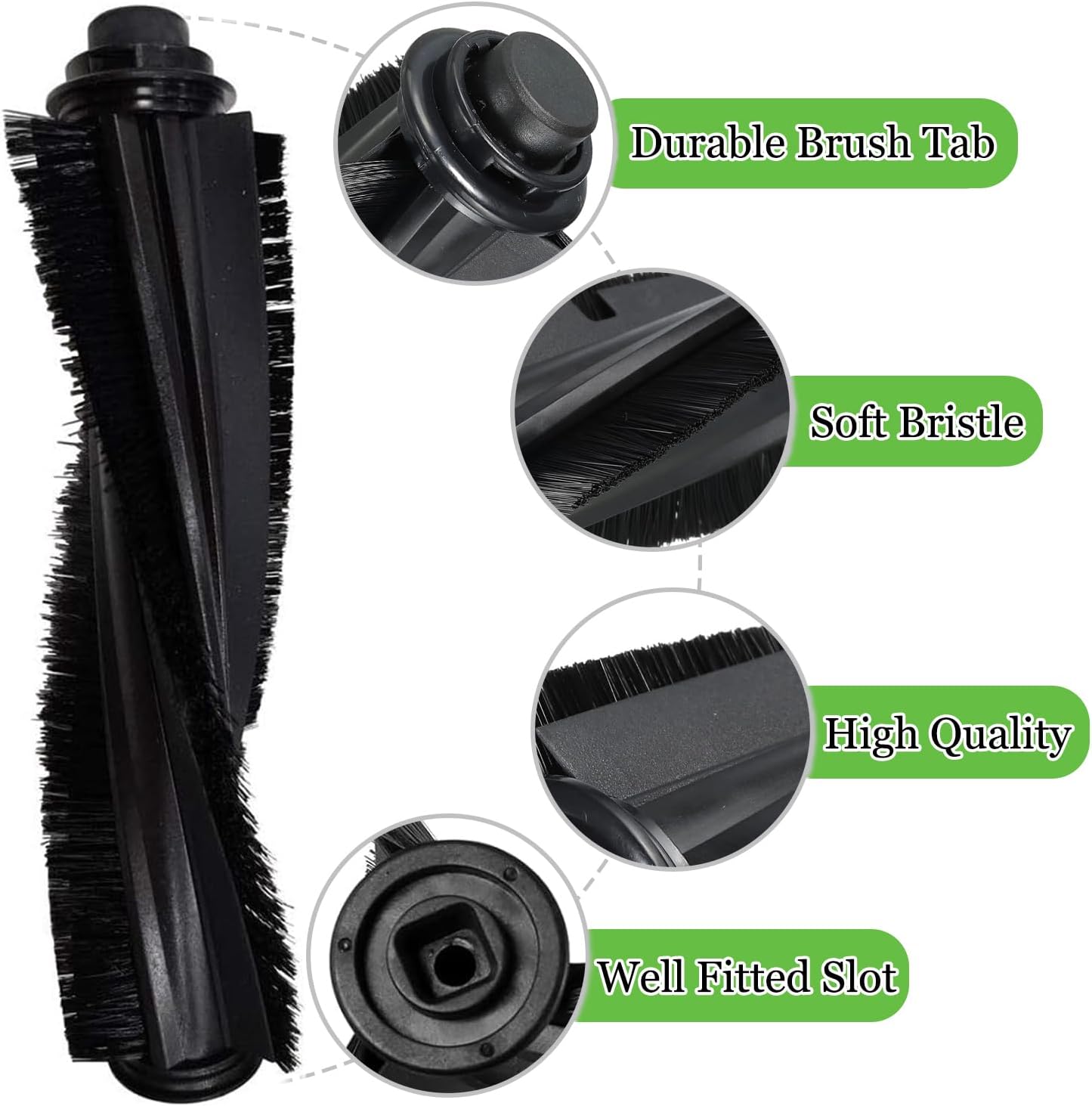 Main Roller Brush for Shark ION AV753 AV752 AV751 R85 RV850 S86 S87 S88 R71 R72 R75 RV761 RV771 RV871 ION Robot Vacuum Cleaner Replacement Accessories