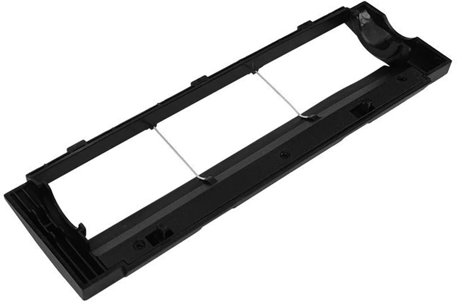 Main Brush and Main Brush Cover Guard for ihome Autovac Nova Vacuum Cleaner Accessories Replacement Spare Parts for iHRV6-blk for Proscenic M7 Pro M7 M8
