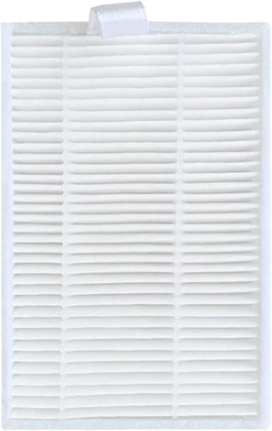 Replacement Parts for iHome AutoVac Eclipse/Eclipse G Robot Vacuum Spare Accessories, 1 Main Roller Brush,4 Side Brushes, 2 Hepa Filters