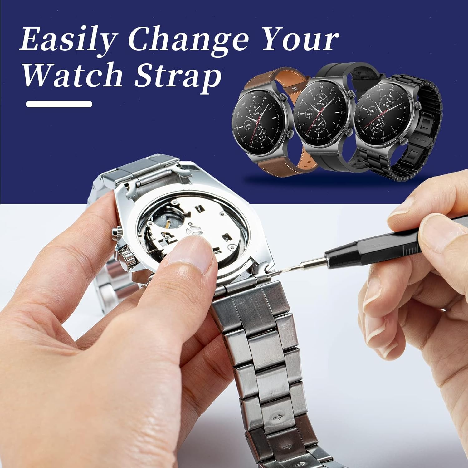 Watch Repair Kit and Watch Press Tool Set