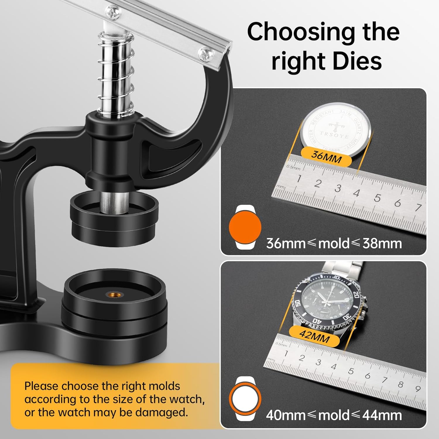 Watch Press Tool Set & Watch Repair Kit