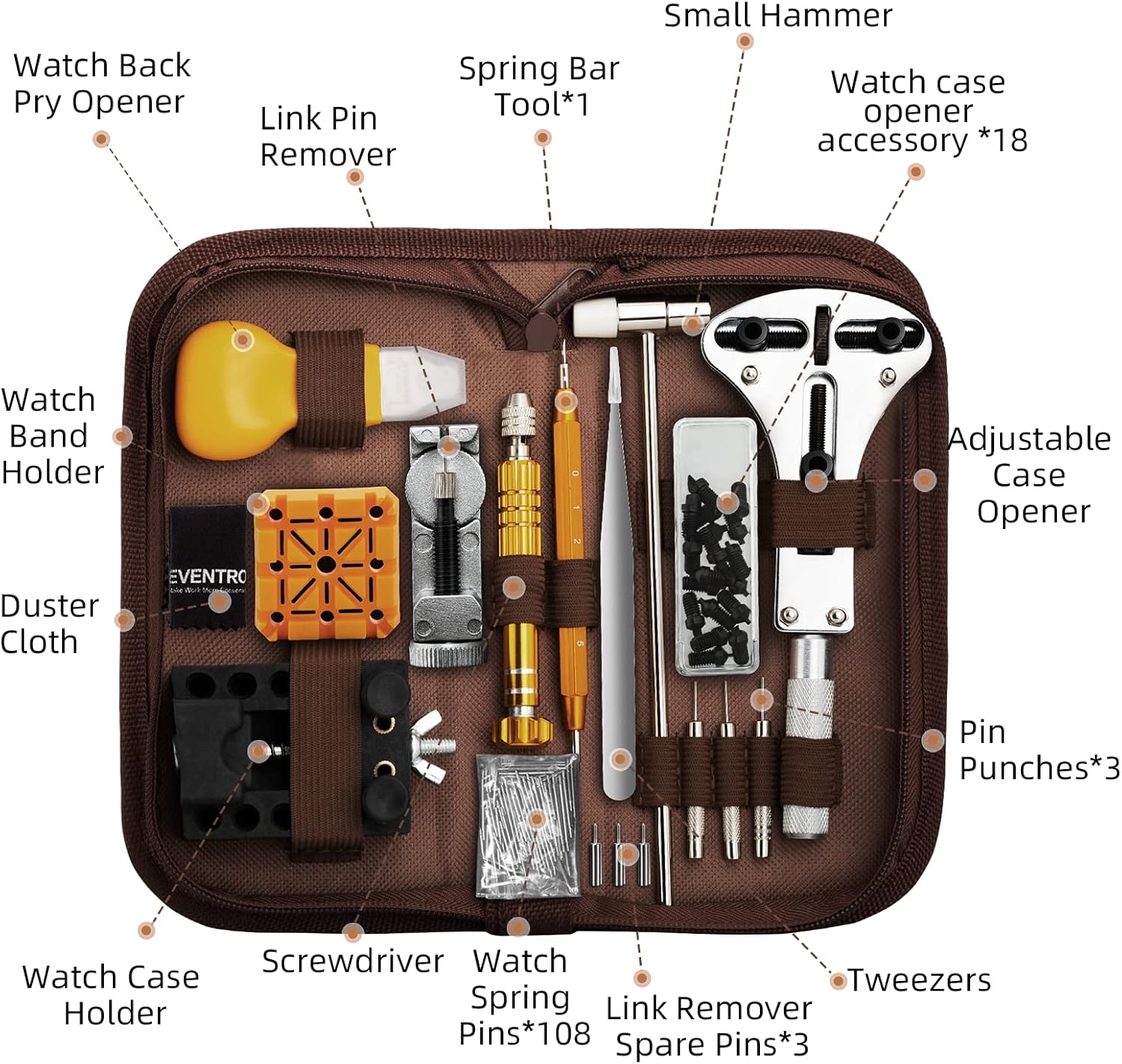 Watch Press Tool Set & Watch Repair Kit