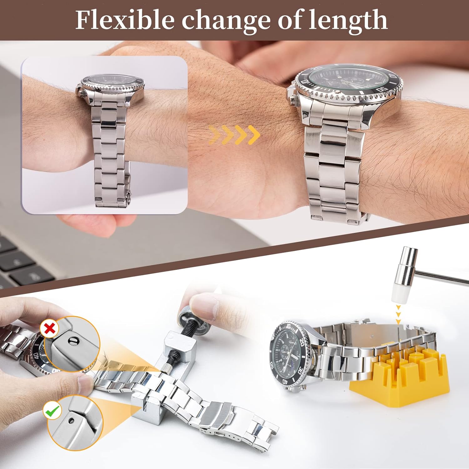 Watch Press Tool Set & Watch Repair Kit