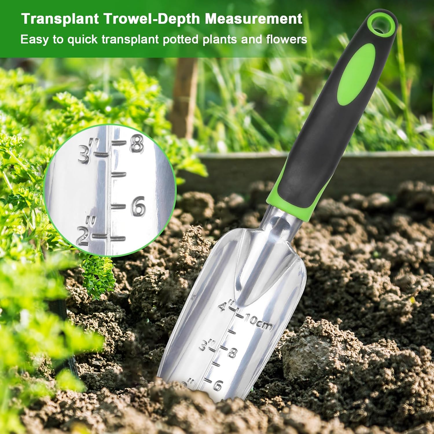 Garden Tools Set, 3 Pack Heavy Duty Gardening Tools Set Include Garden Shovel + Garden Tool Set, 2 Pack Heavy Duty Gardening Tools Set