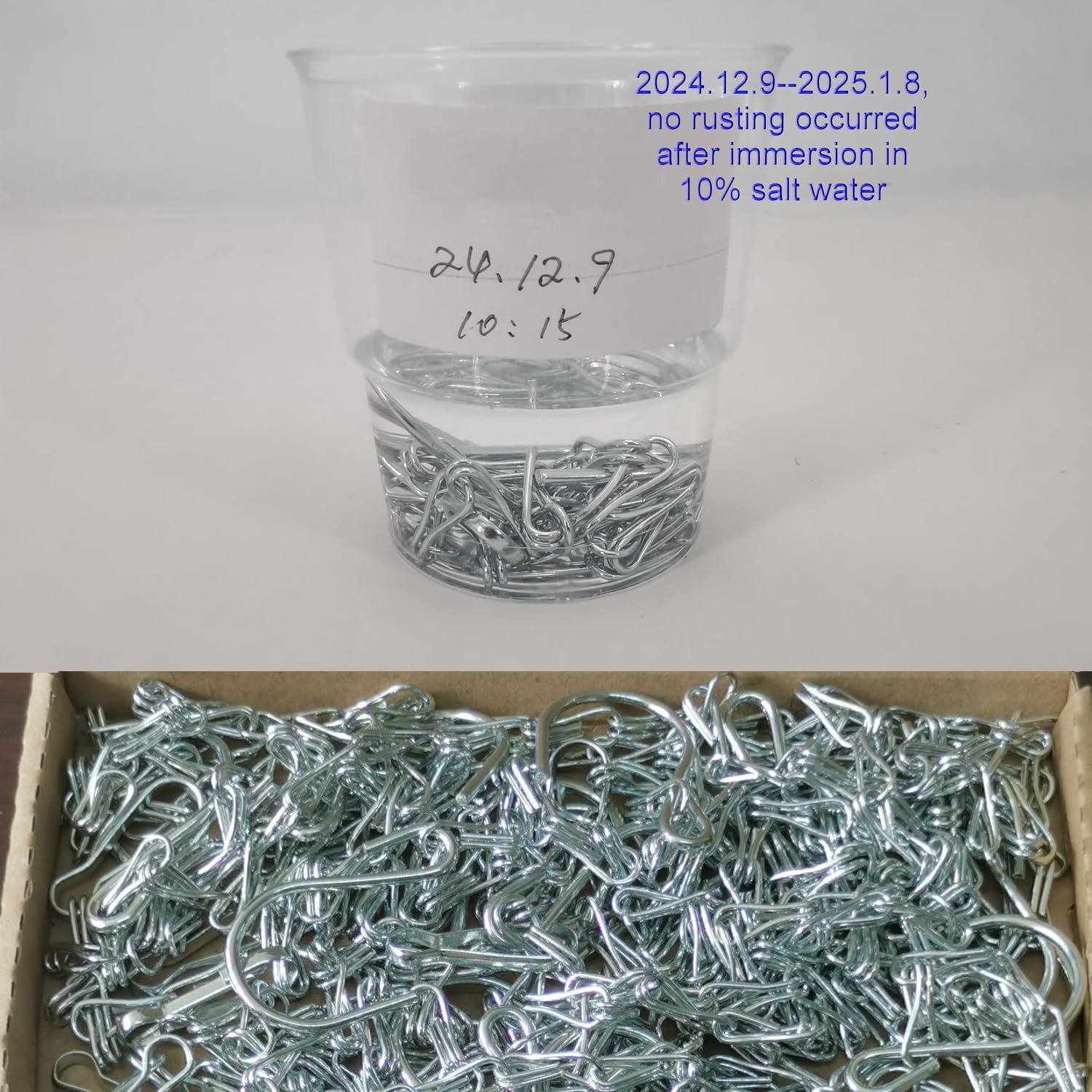 10 Pack SIL Storagehook Silver Hanging Chains with Hooks, Grow Lights Chain adjusable fit bird feeders for outdoors, Plant hanger indoor, Hanging Planter, Wind Chime, Pendant light, Christmas wreath
