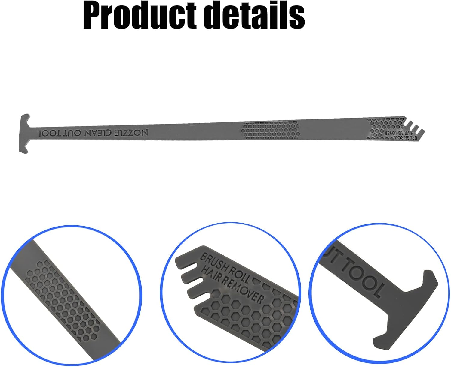 Replacement Carpet Cleaner Part Nozzle Clean Out Tool Compatible with Bissell ProHeat 2X Revolution Series Models 1548, 1550, 1551 2Pack