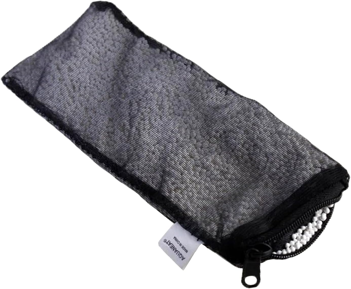 10pcs Aquarium Filter Media Bags, Fish Tank Fine Mesh Bags, 3”x4”/3”x8”/5.5”x8” with Plastic Zipper for Activated Carbon 3” x 8”