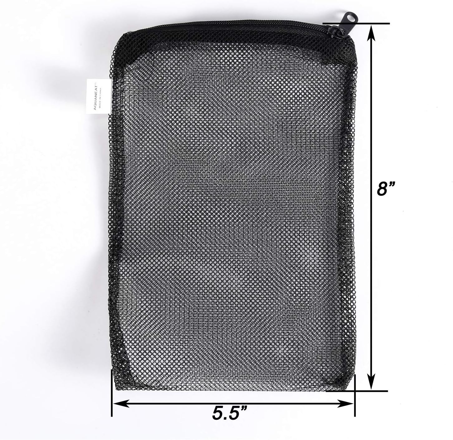 Filter Media Mesh Bags with Plastic Zipper Reable… 6PCS
