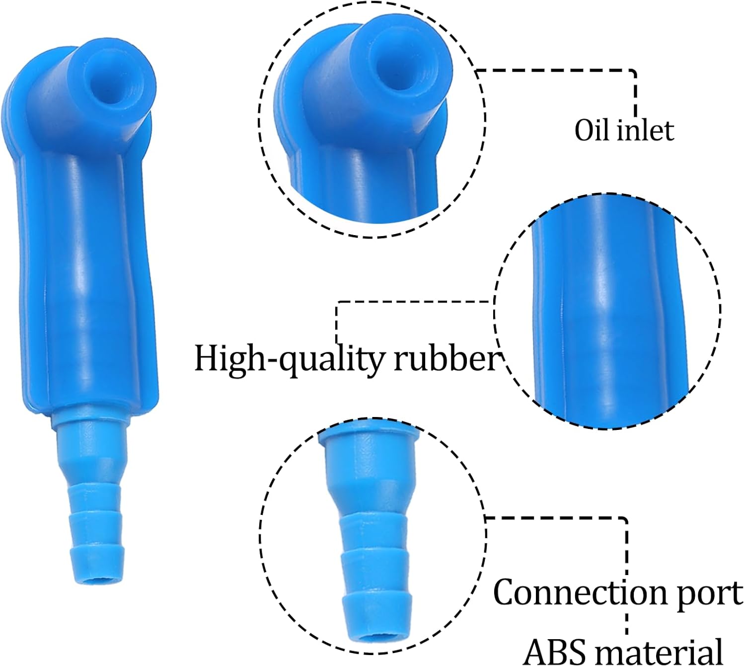 Exchange Tool Connector Brake Bleeding Kit, 5 Pcs Universal Auto Bleeder Pump Exchange Adapter