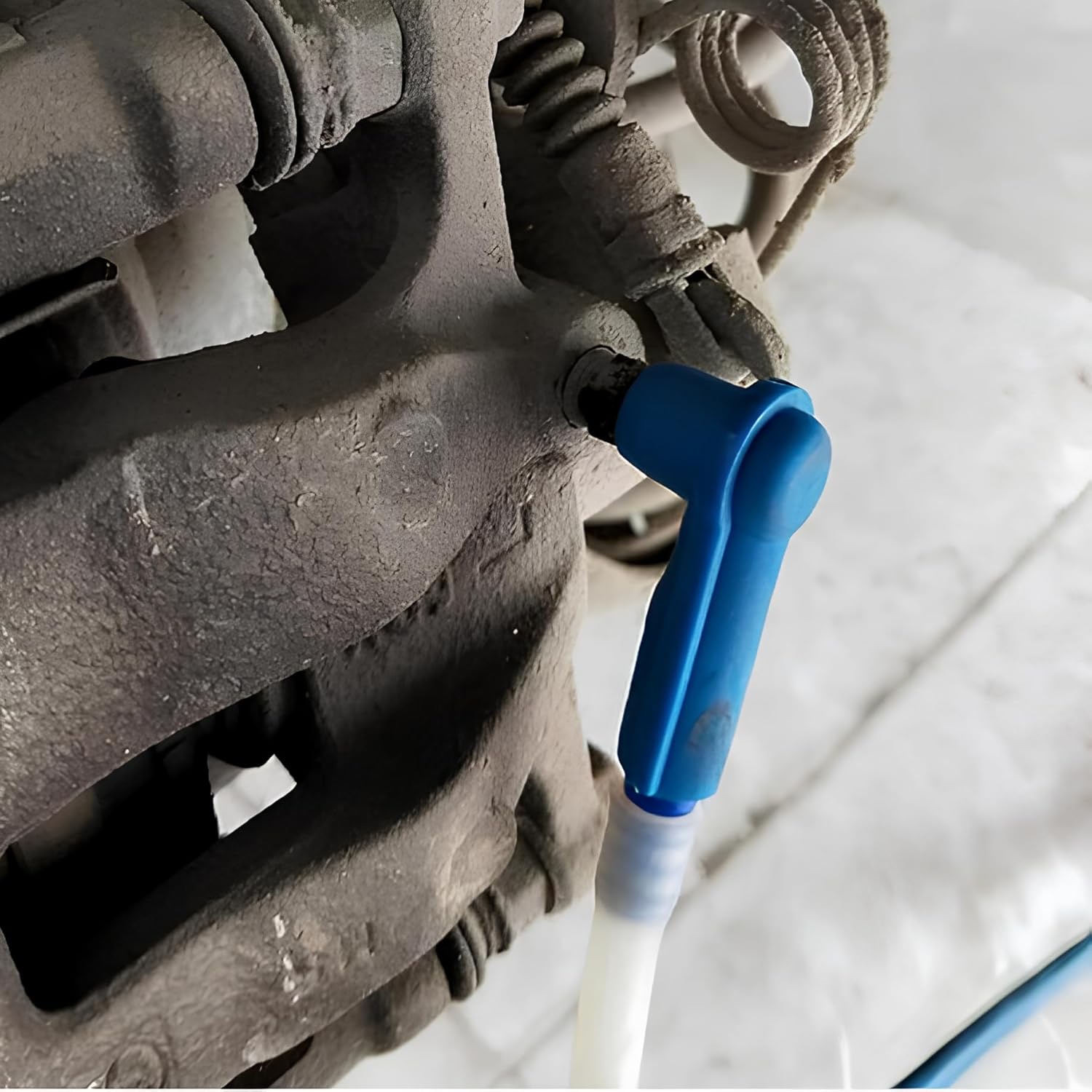 Exchange Tool Connector Brake Bleeding Kit, 5 Pcs Universal Auto Bleeder Pump Exchange Adapter