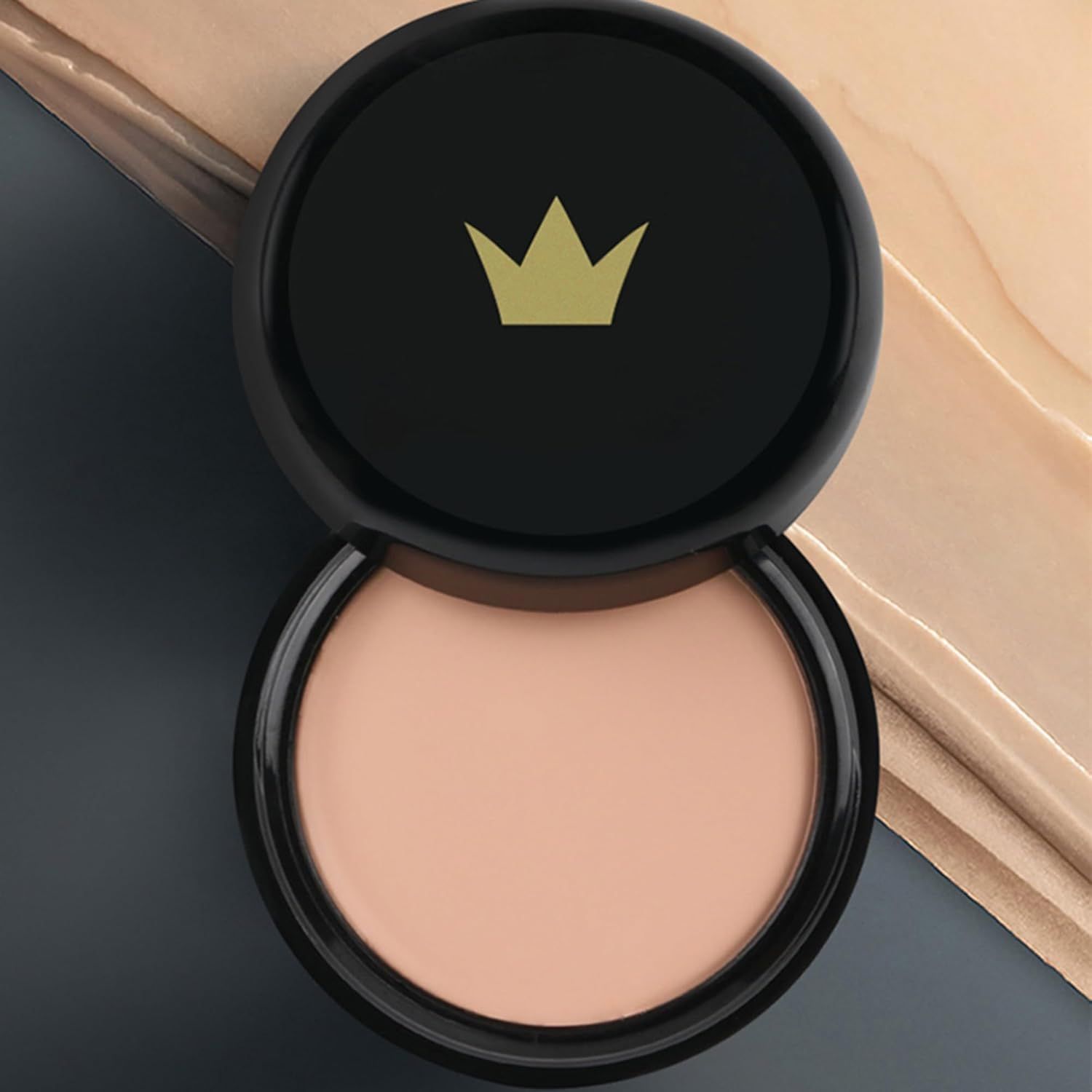 Single Color Face Makeup Concealer Foundation Palette Creamy Moisturizing 0.49oz Green