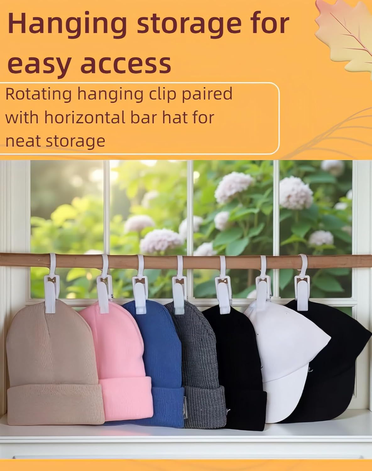 10-Pack Heavy Duty Swivel Clothes Pins - 360° Rotating Hooks for Laundry, Beach Towels, Curtains, Rustproof Stainless Steel Spring, Non-Slip Grip 4.3", White
