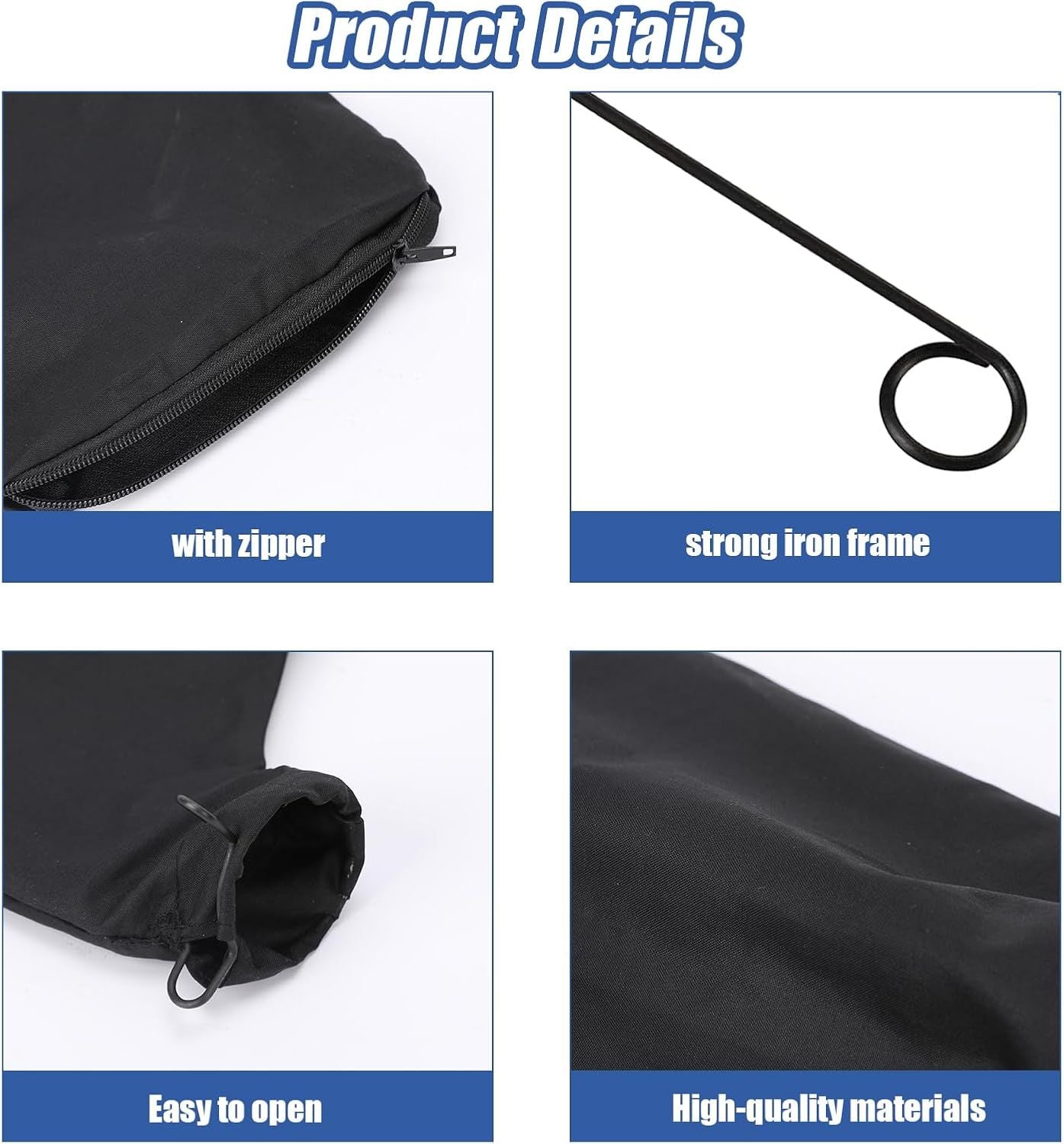 Table Saw Miter Dust Bag Black Dust Collection Bag for 255 Model with Zipper and Wired Adjustable Stand for Belt Sander Parts Diagonal Miter Saw Accessories