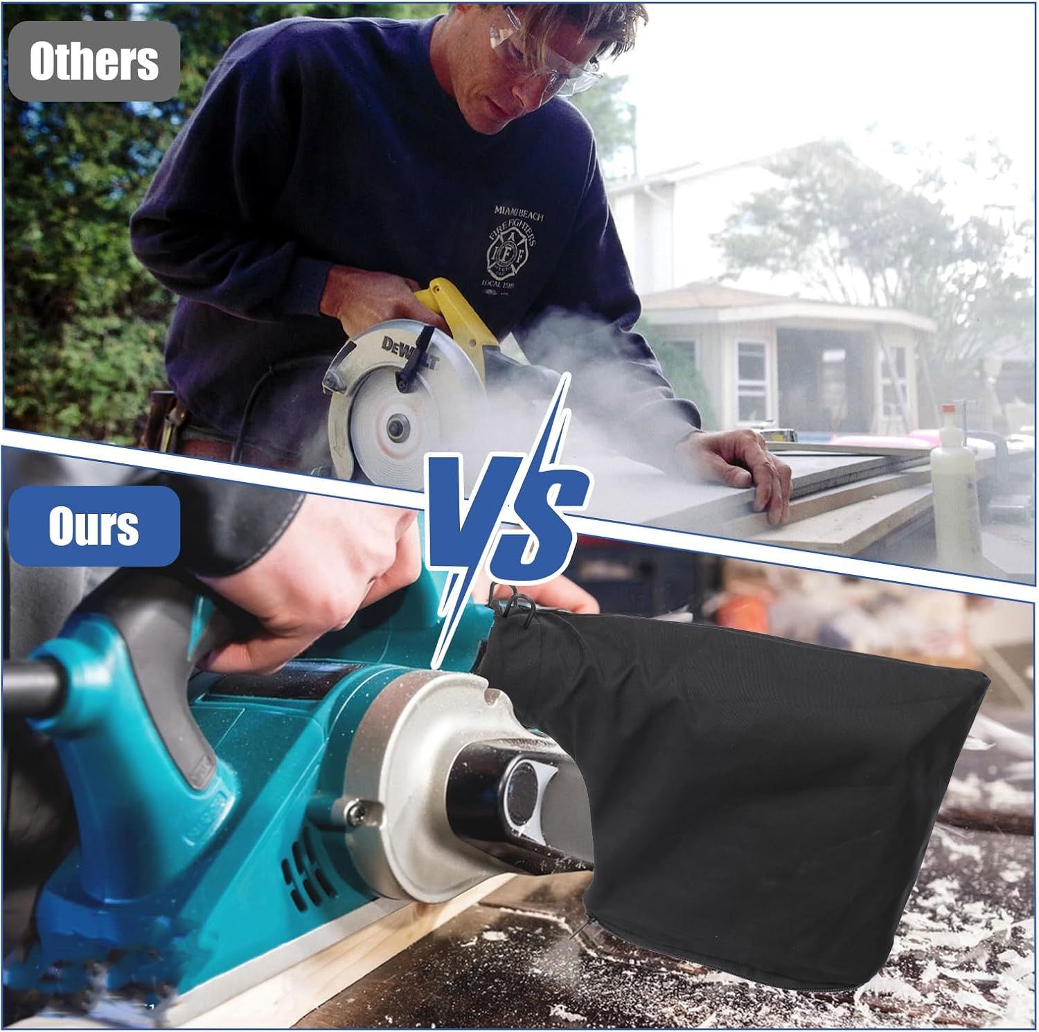 Table Saw Miter Dust Bag Black Dust Collection Bag for 255 Model with Zipper and Wired Adjustable Stand for Belt Sander Parts Diagonal Miter Saw Accessories