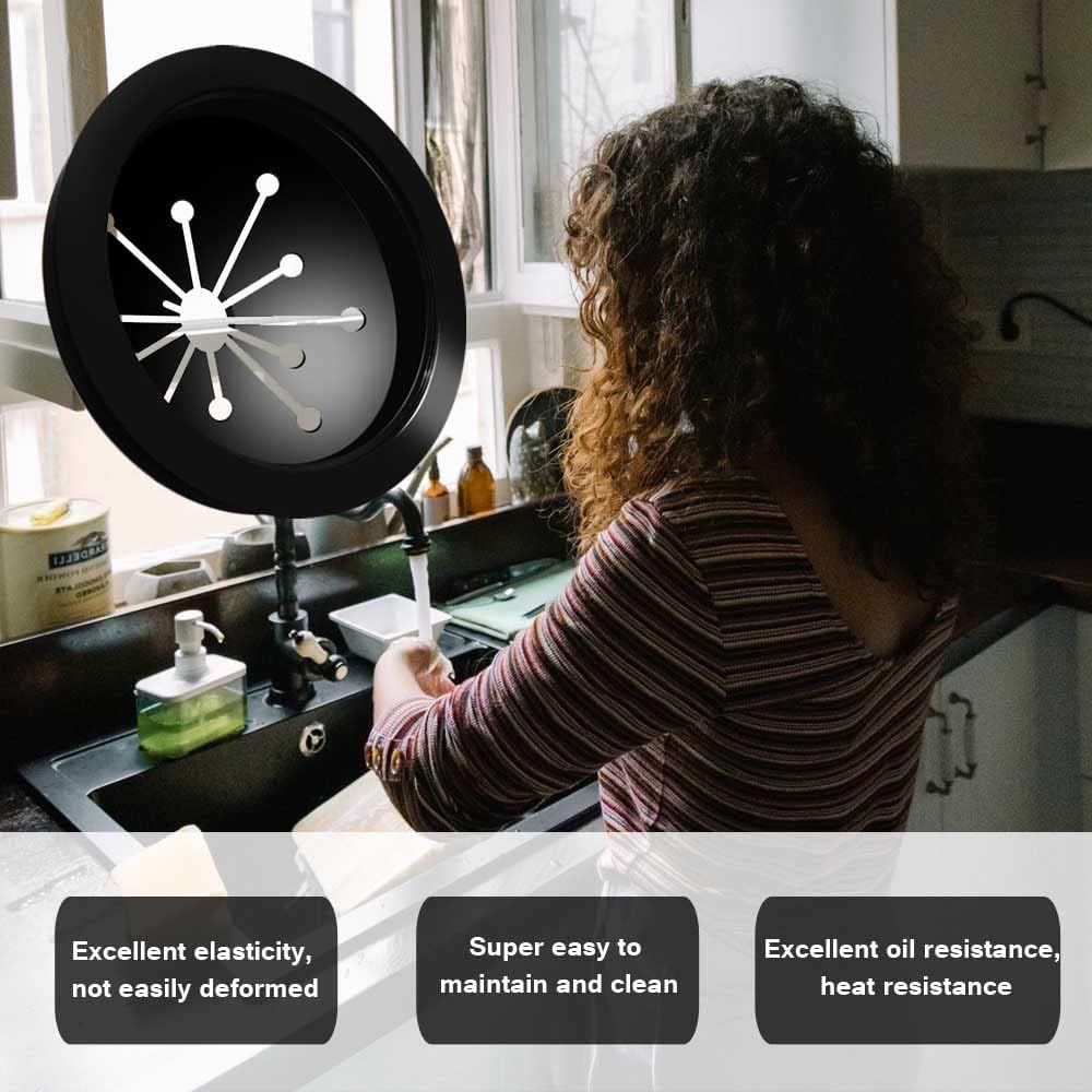 Garbage Disposal Splash Guard Sink Baffle Cover Kitchen Disposal Replacement Waste Food Disposal Accessories Part for Whirlaway, Waste King, Sinkmaster and GE Models