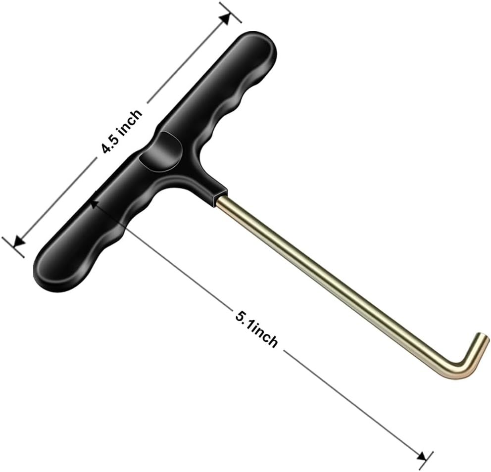 Trampoline Spring Pull Tool Kit Trampoline T-Hook Puller Spring Pull T-Shape Hook Trampoline Accessories