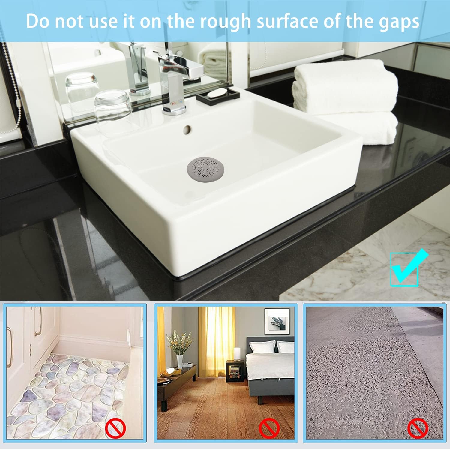 2 Pack Shower Drain Hair Catcher, Silicone Drain Cover with Suction Cup,Shower Drain Protector Drain Strainer Hair Stopper for Kitchen Bathroom Bathtub Sink New Black 2Pack