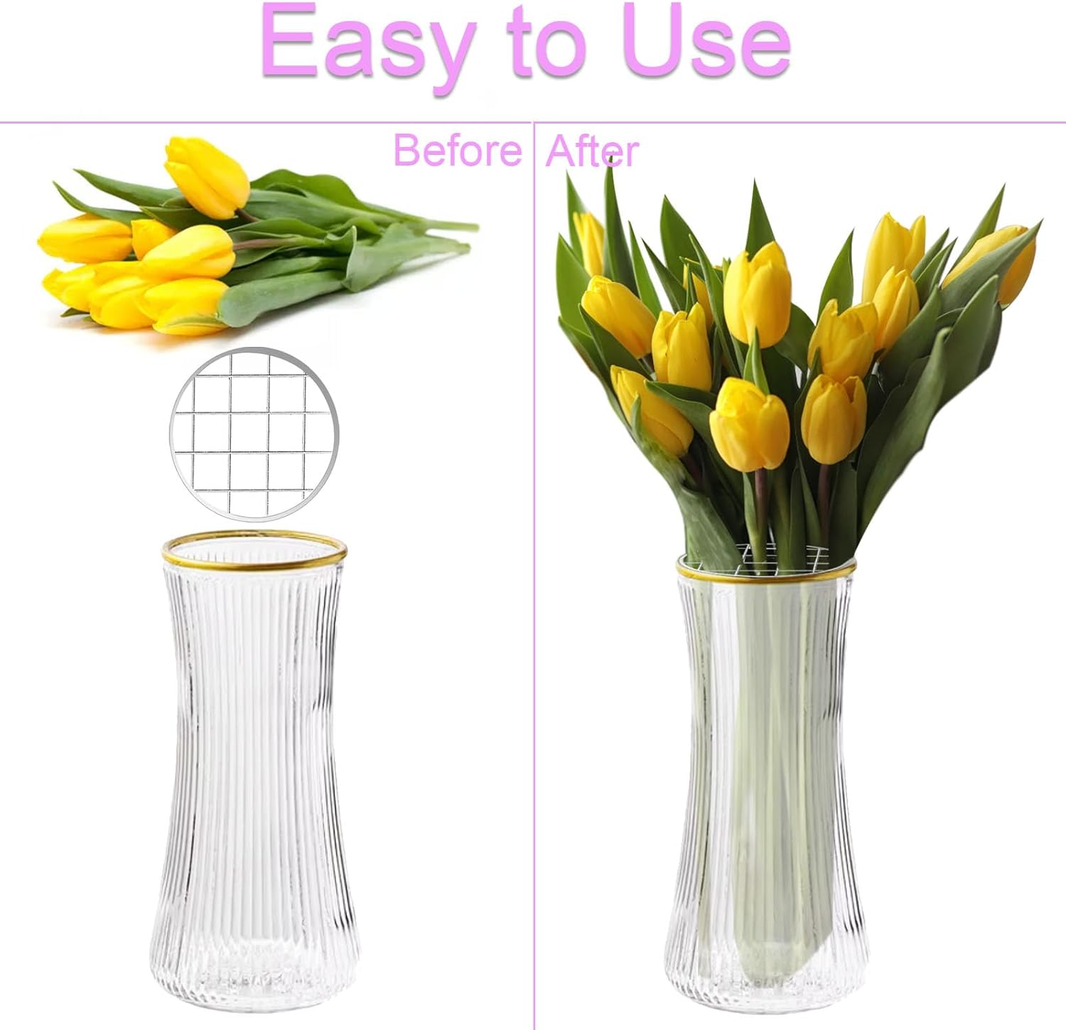 Mason Jar Flower Insert Lid for Regular Mouth,15 Pcs Flower Grid Frog for Arrangement Vase Metal Mason Jar Flower Organizer Lid with Square Grids for Regular Mouth Mason Canning Jars