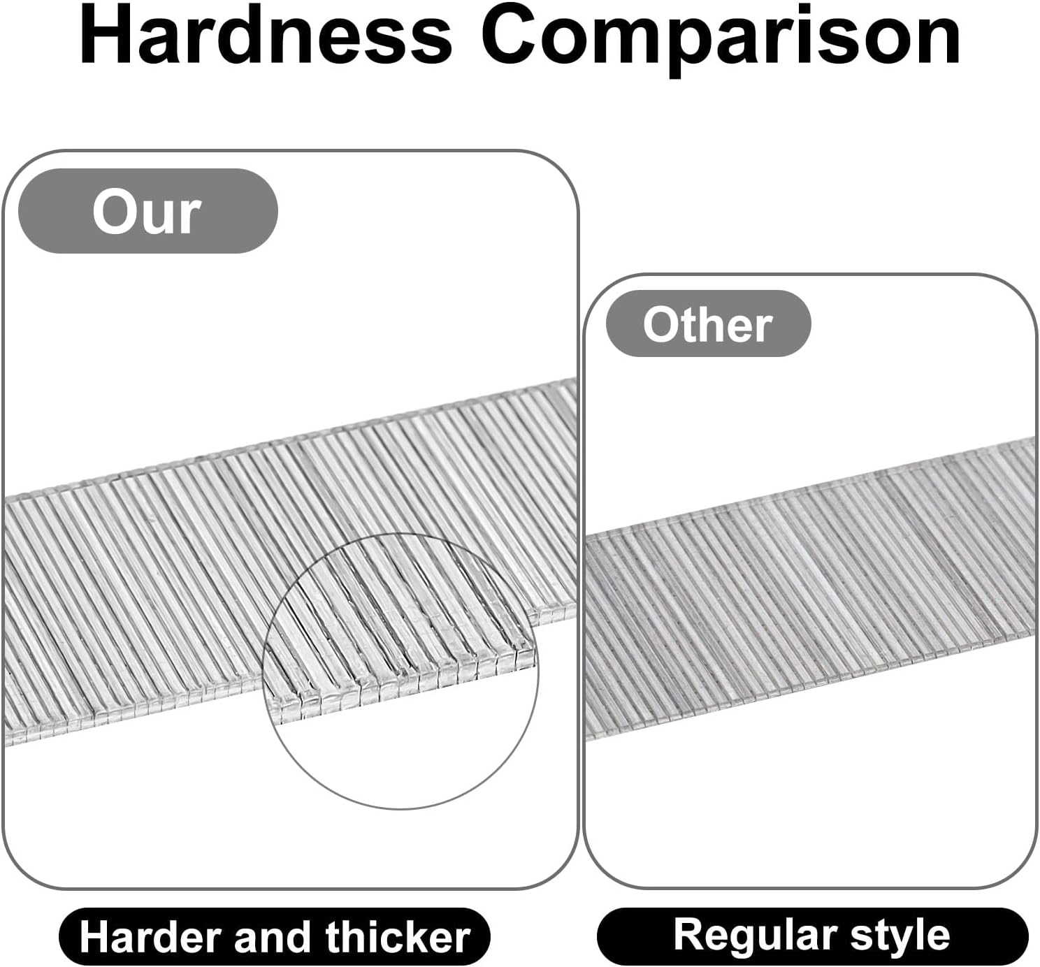 3/4 Inch 18 Gauge Brad Nails, Small Finishing Nails, Universal Brad Nails, Galvanized 18 GA Gun Nails for Pneumatic, Electric Brad Nailer, 5000 Pack