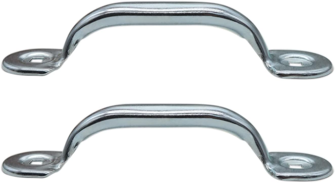 Xadnitu Garage Door Bottom Lift Handle for Most Gate Handles Replacement, Heavy Duty Door Pull Handle for Garage Outdoor Closet 2 Pack