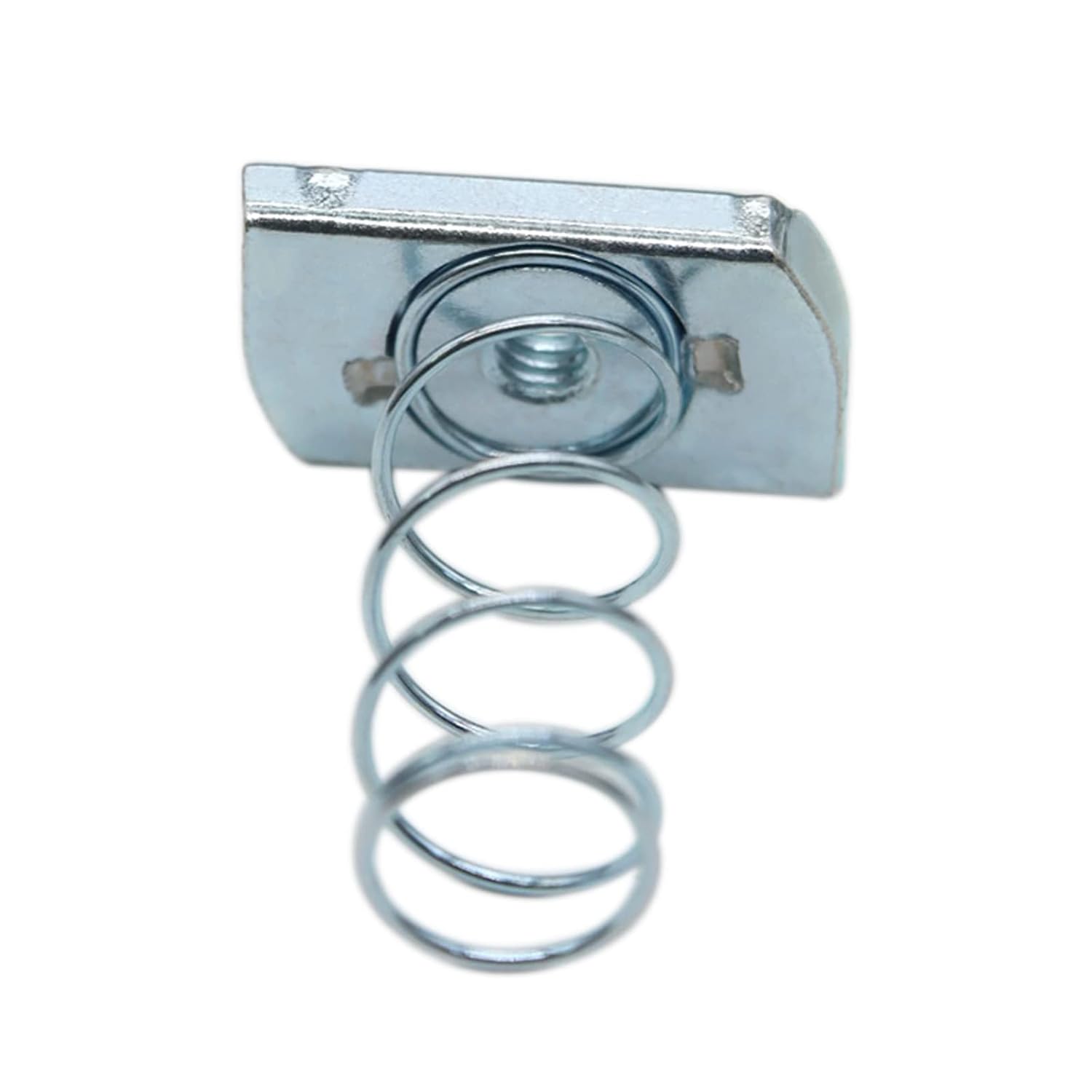 Strut Channel Nuts, 1/4"-20 Spring Channel Nut with Zinc Electroplate Finish, Long Spring Nuts Great for Use with Unistrut Channels 10 Pack