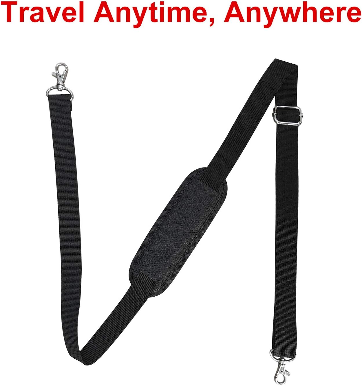 iGuerburn Shoulder Strap Carry Strap for Inogen One G4 Oxygo FIT with Swivel Hooks, Balanced Buckle and Adjustable Belt