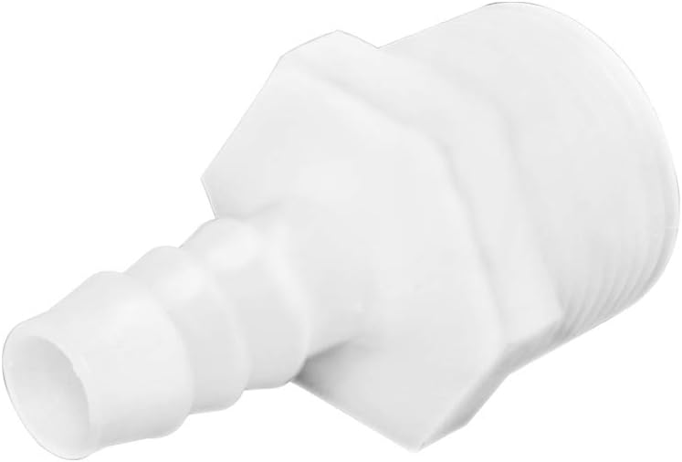 Plastic Hose Barb Fittings 1/2" Barb X 1/2" NPT Male Thread Adapter Connector Pipe Fittings pack of 6