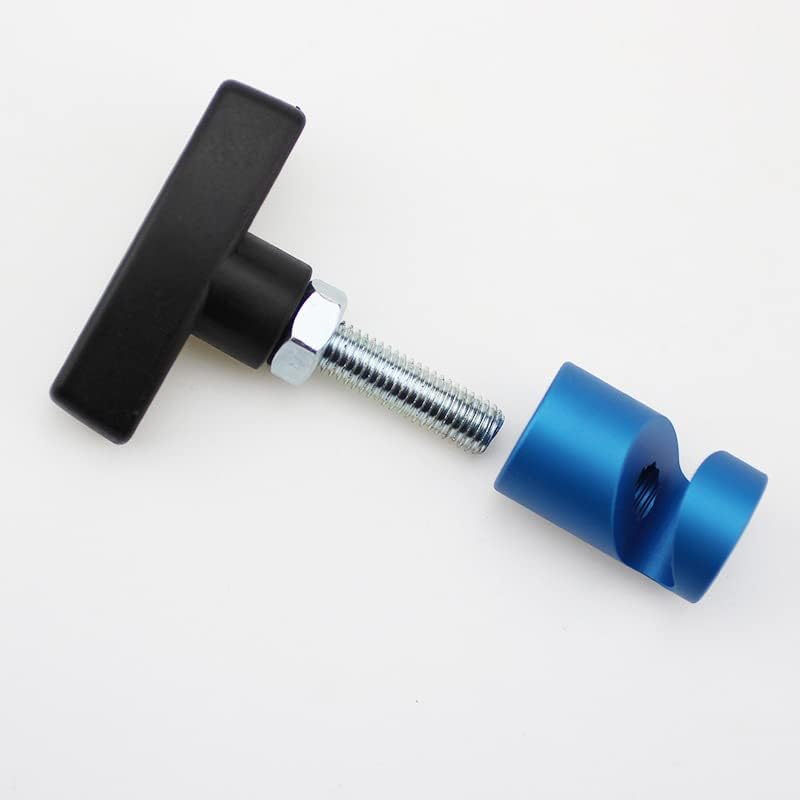 Lift Support Clamp Hood Strut Fixing Clamps Stay Holder for Tailgates and Trunks with up to Dia.3/8” 10mm Blue-Pack of 2
