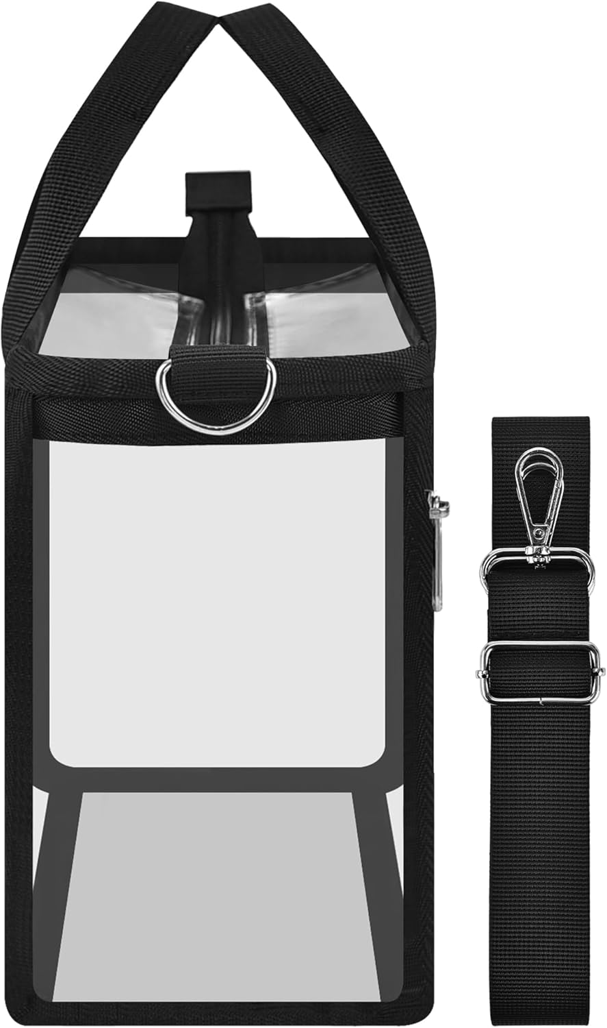 Clear Bag for Stadium Events Clear Sports Fan Messenger Bag Purse for Concert Festivel Outdoor Events