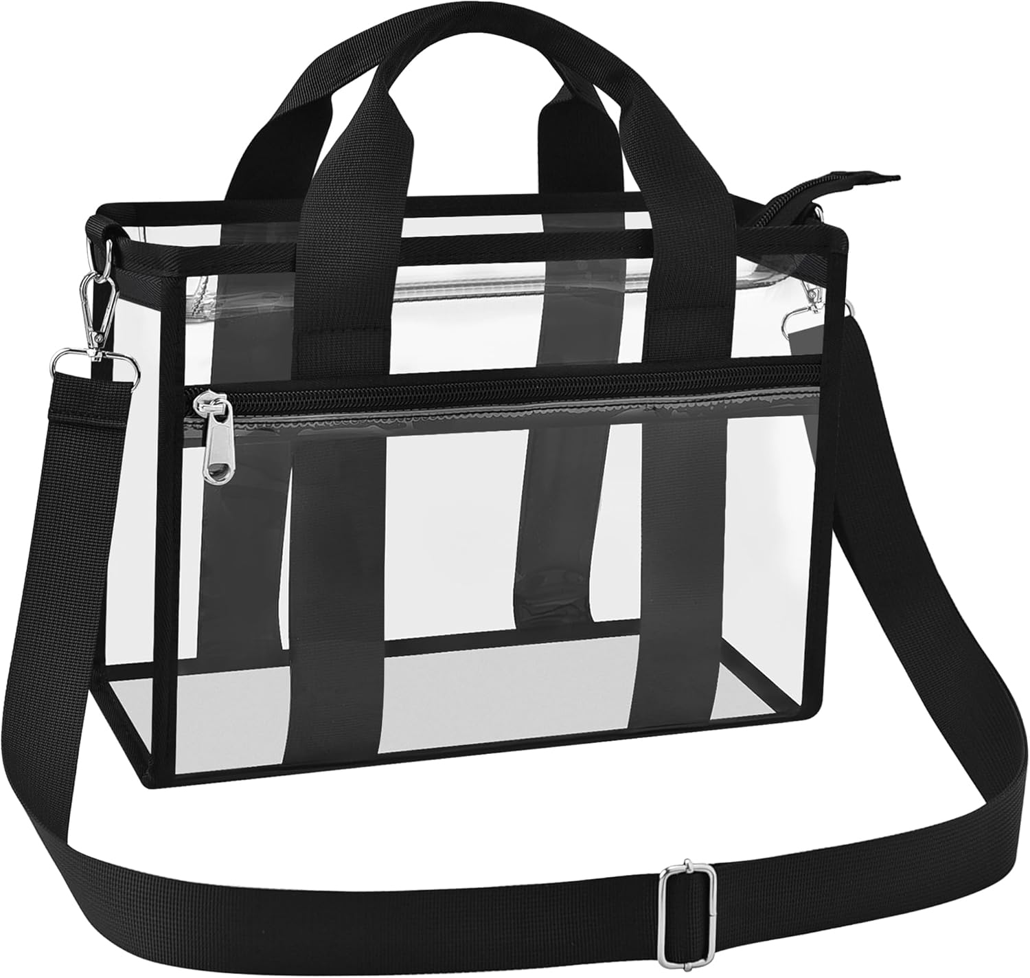 Clear Bag for Stadium Events Clear Sports Fan Messenger Bag Purse for Concert Festivel Outdoor Events