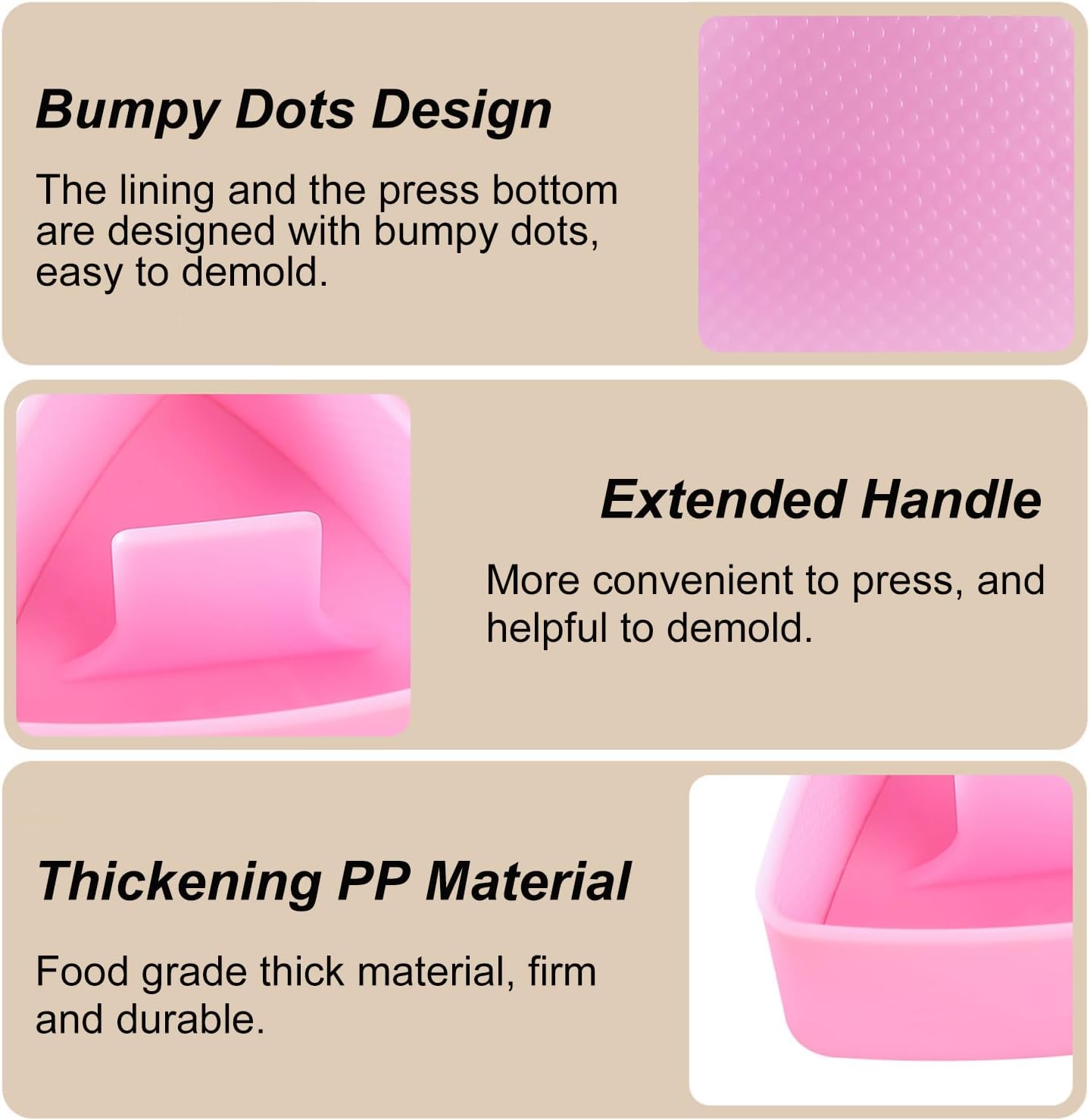 Onigiri Mold Triangle, 2 Pack Large Rice Ball Mold Shi Makers, Onigiri Rice Ball Maker Molds for Kids