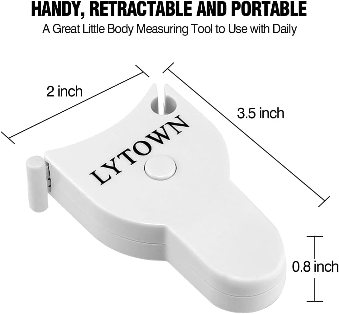 Automatic Telescopic Tape Measure 60in/150cm , Measuring Tape for Body,Self-Tightening Body Measuring Tape,Retractable Tape Measure for Fitness, Weight Loss, Tailor, Sewing, Handcrafts 4 PCS