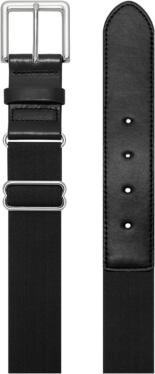Baseball Belt Softball Belt Adjtable, Elastic Baseball Uniform Belt Youth and Adult Sizes