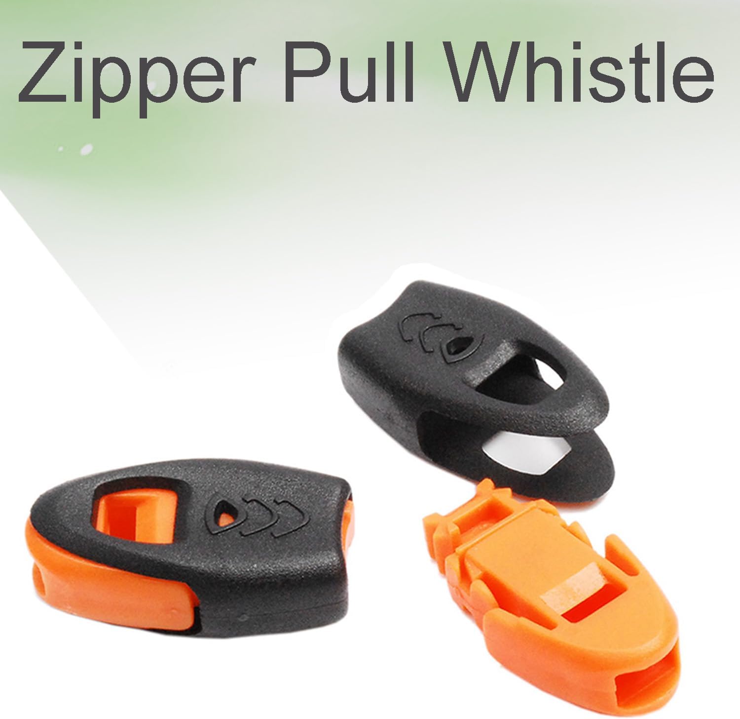 CooBigo 20 Pack Emergency Survival Whistles Zipper Pulls Whistle for Outdoor Climbing Hiking Camping Fishing Boat Kayak Life Vest Jacket Boating Water Survival Rescue Signaling