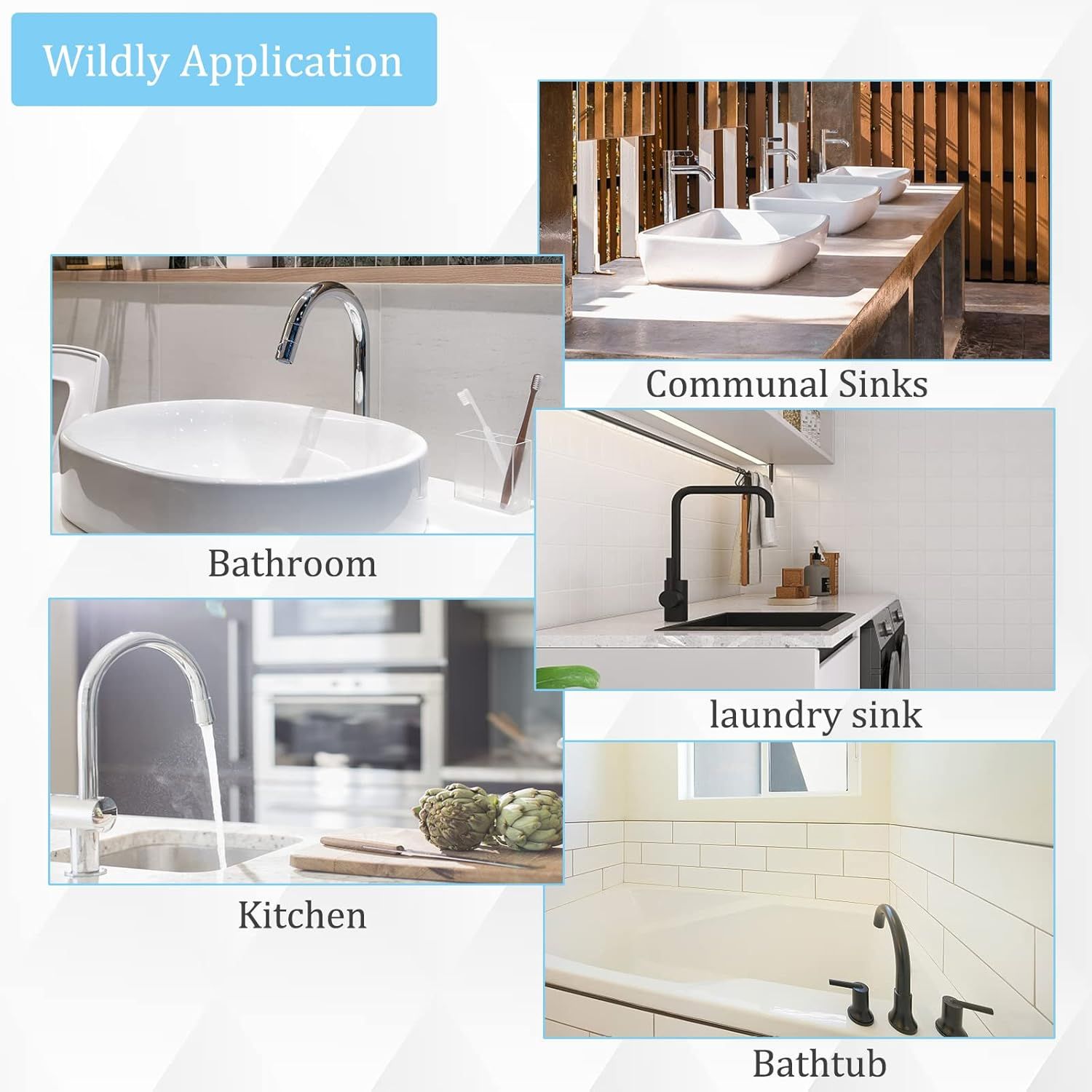 Sink Spray Rubber Hose, Sink Hose Attachment for Faucet Portable Sink Hose Faucet Sprayer, Shampoo Sprayer for Dog, Pets, Bathing Baby, Washing Hair, Rinsing Vegetables For sink