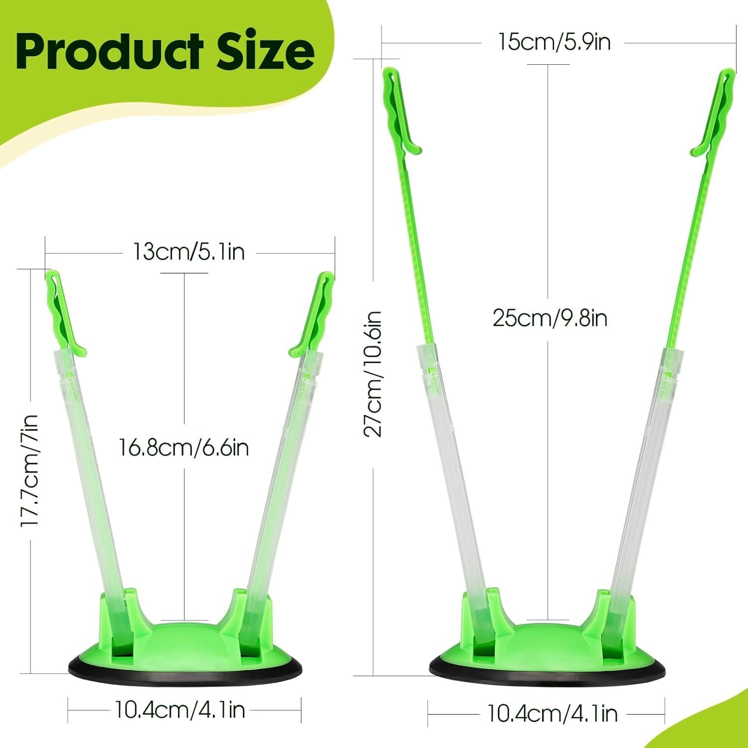 Baggy Rack Holder for Food Meal Prep,Plastic Freezer Bag Holder Stand for Filling, Adjustable Food Storage Bag Holders,Gallon Bag Holder Pack of 4