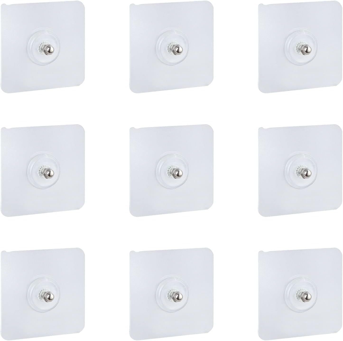 12PCS 18mm Adhesive Suction Sticker for no-Drilling Bathroom Shower Shelf, Absorbent sticker, Bathroom Shower Stand Self-adhesive