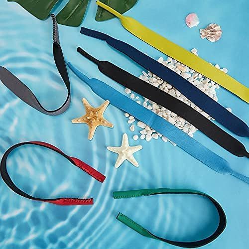 10 Pieces Neoprene Sunglasses Floating Straps Eyewear Retainer Durable Floating Glasses Straps Soft Eyewear Holders Around Neck for Men Women Running Activities 40 cm,Classic