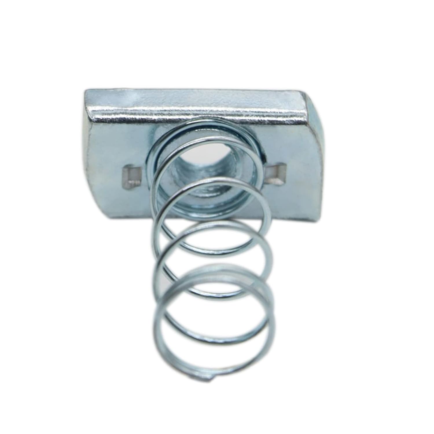 100 Strut Channel Nuts, 3/8-16 Spring Channel Nuts with Zinc Electroplate Finish, Long Spring Nuts Great for Use with Strut Channel 100 Pack